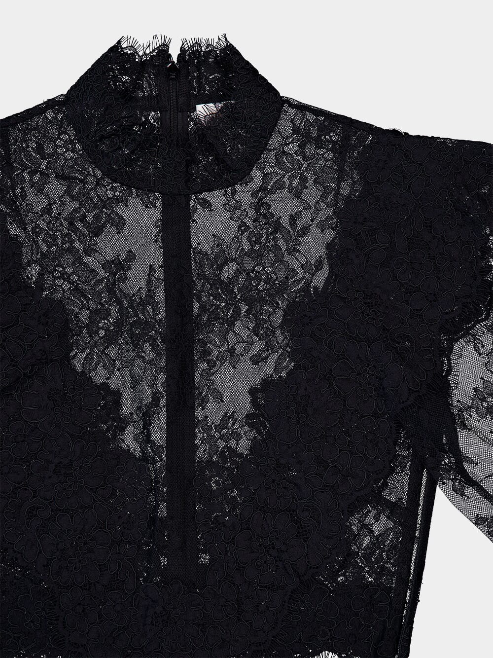 Sensory Lace Bodice Cropped Top - Image 5
