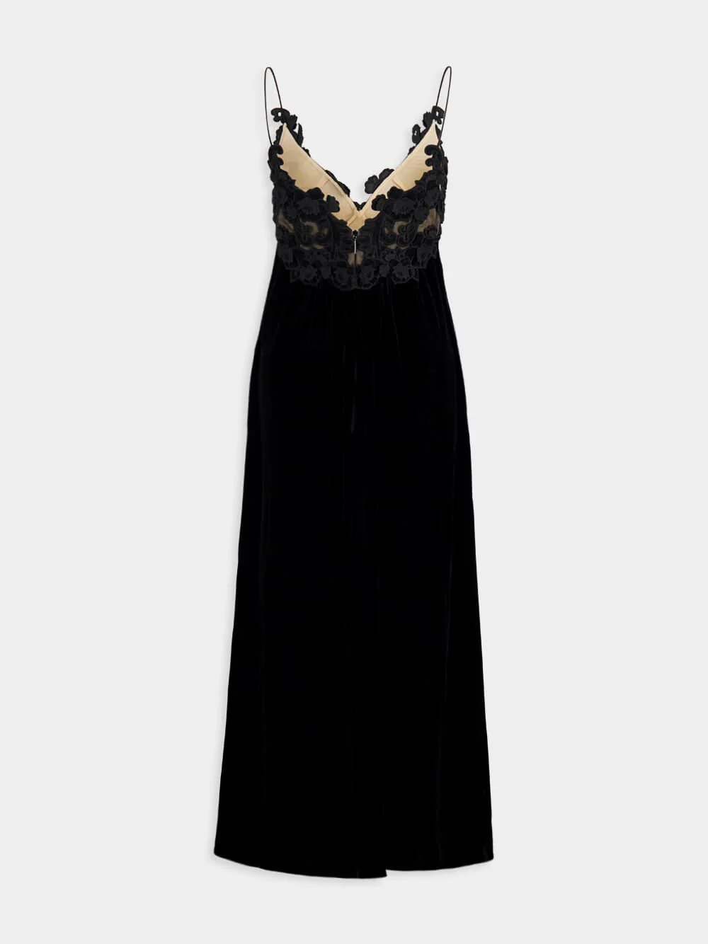Sensory Velvet Midi Slip Dress - Image 3