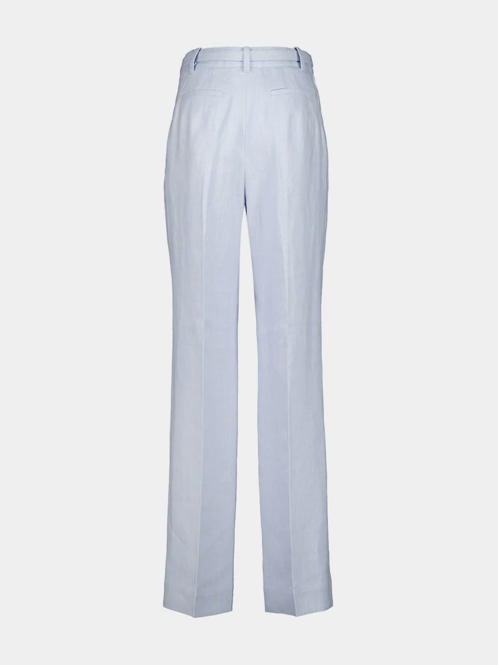 Sky Stripe Rebellion Pinstripe Linen Trousers - Image 2