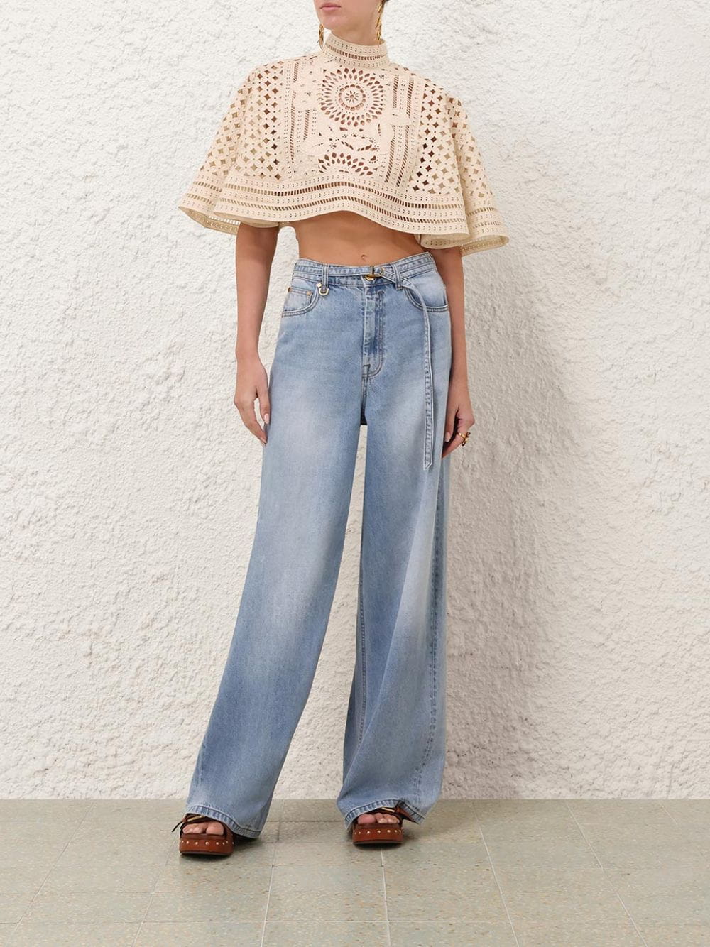 Skylark Blue Indra Flare Denim Jeans - Image 2