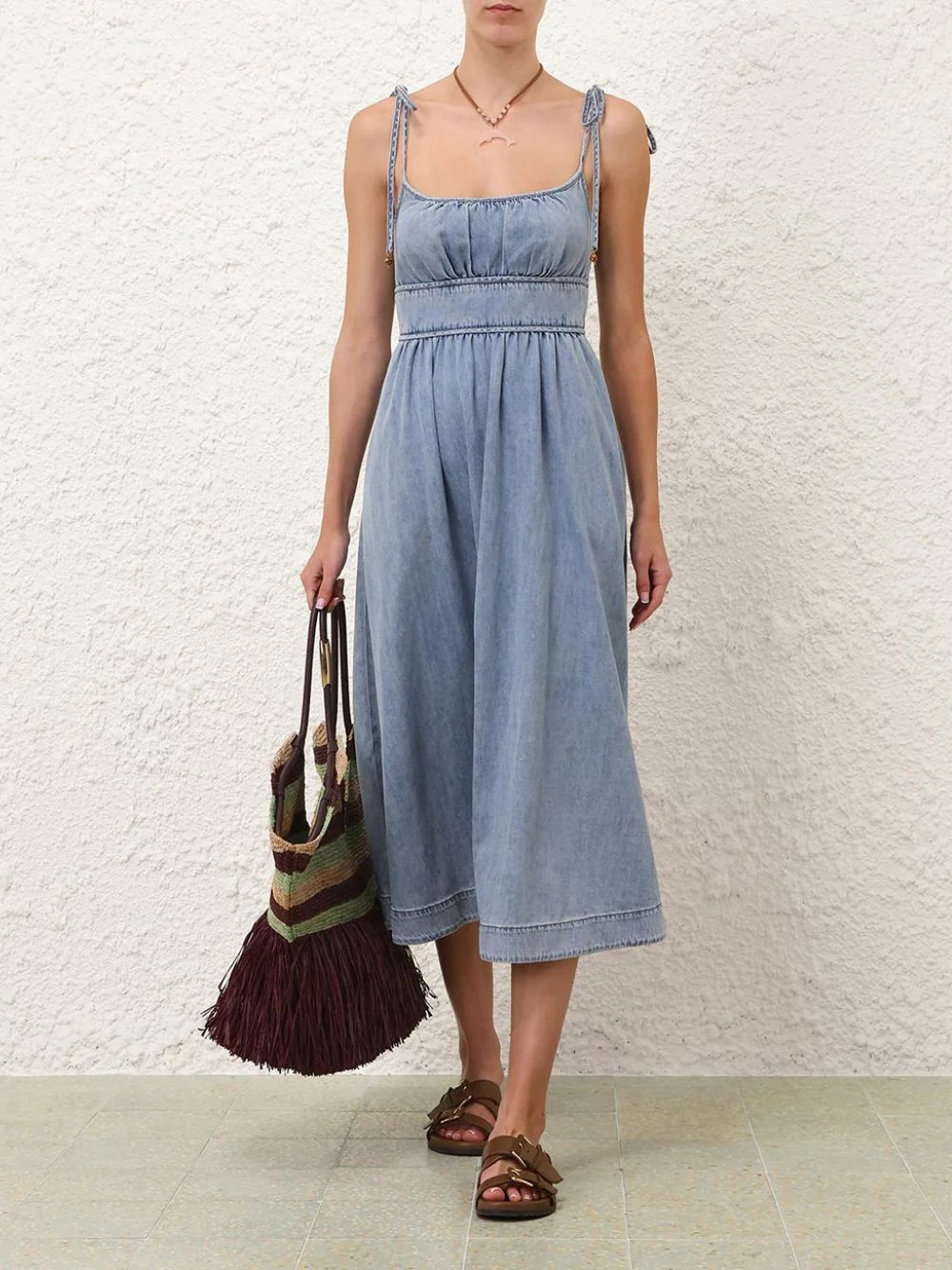 Skylark Wanderlust Denim Picnic Dress - Image 2