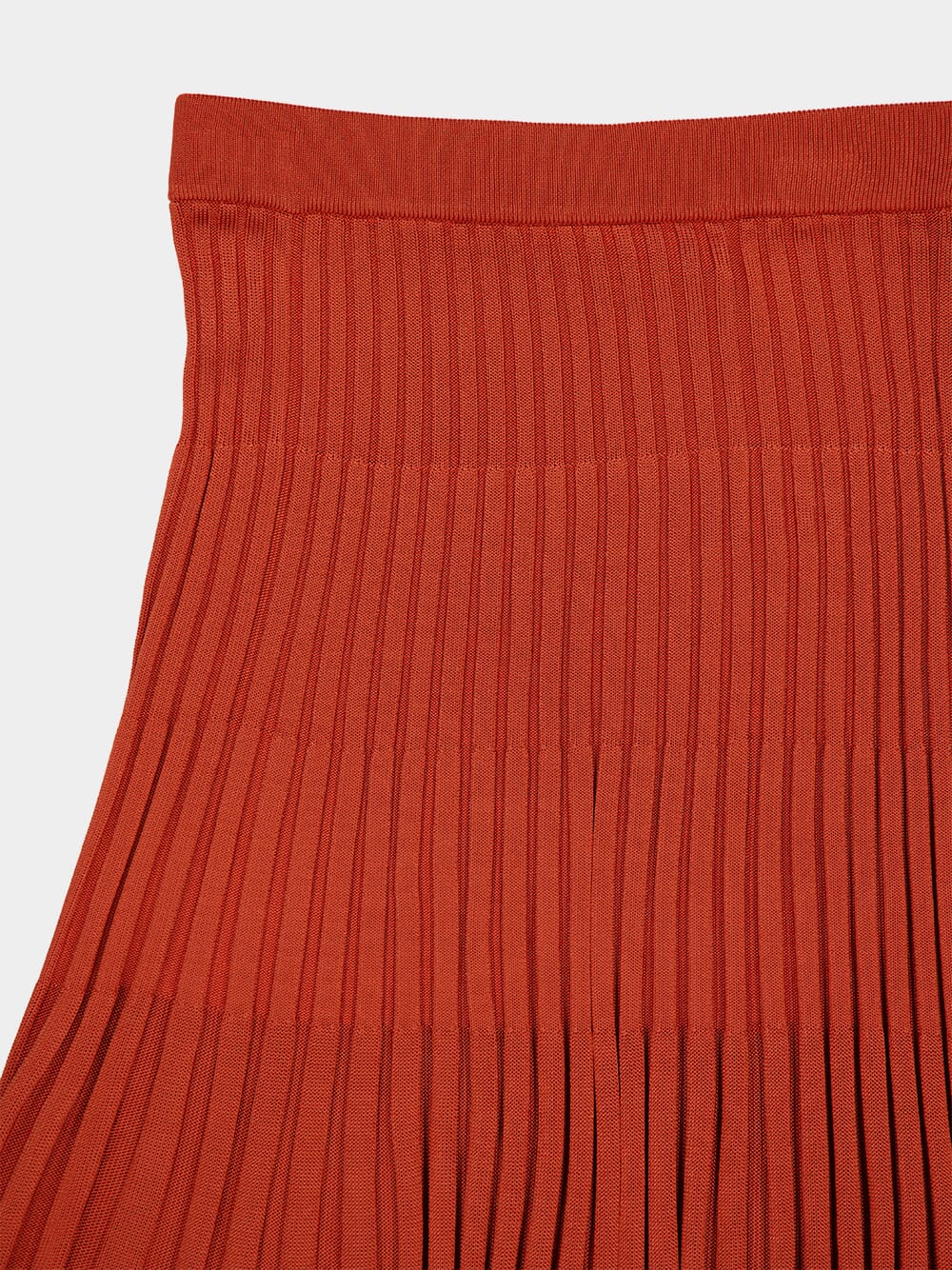 Spice Pleated Knit Midi Skirt - Image 3