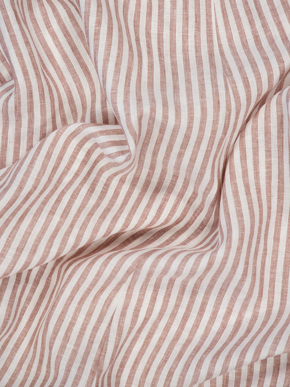 Tan Stripe Cascadian Linen Maxi Dress - Image 4