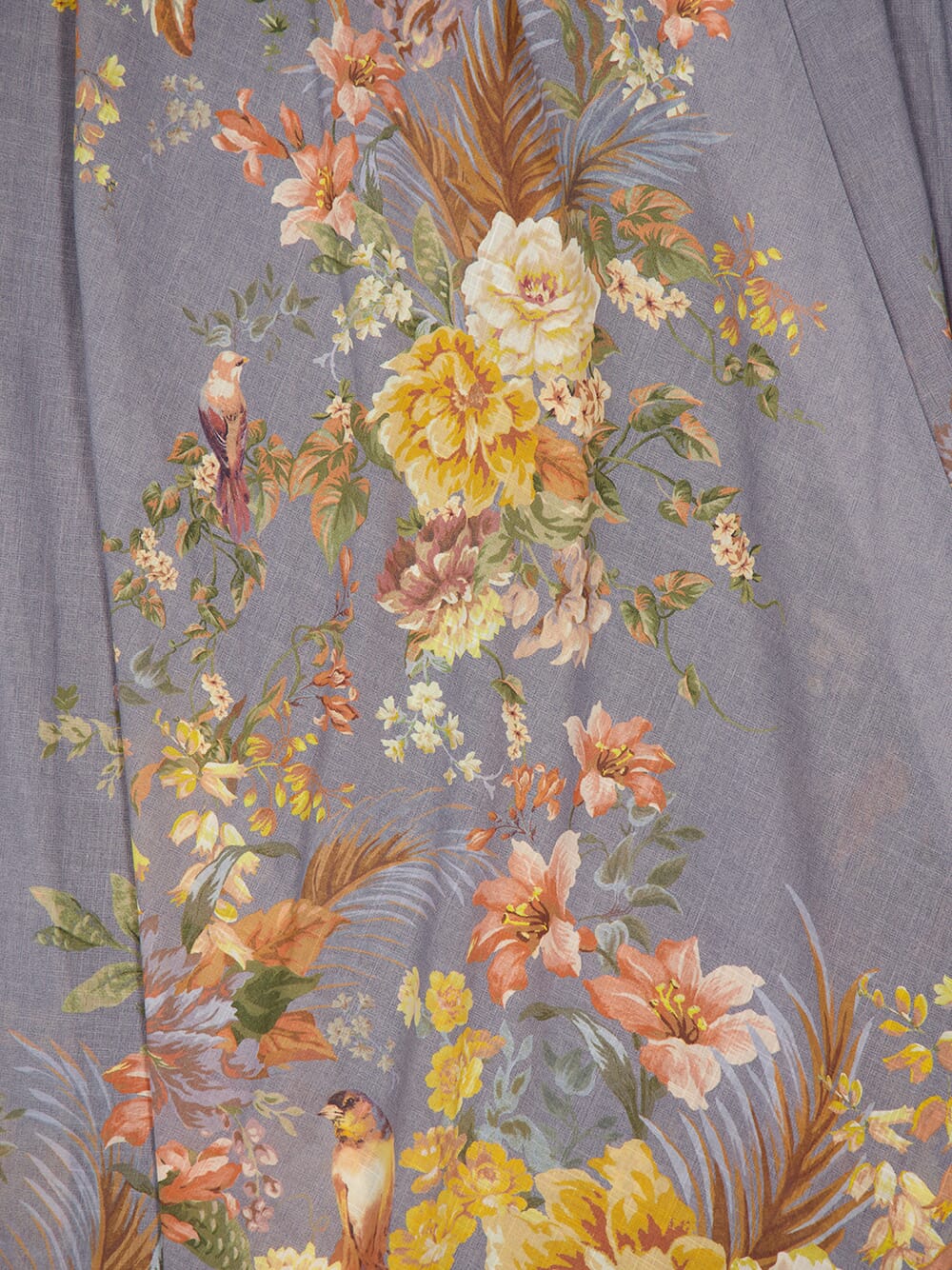 Teal Multi Floral Wrap Dress - Image 6
