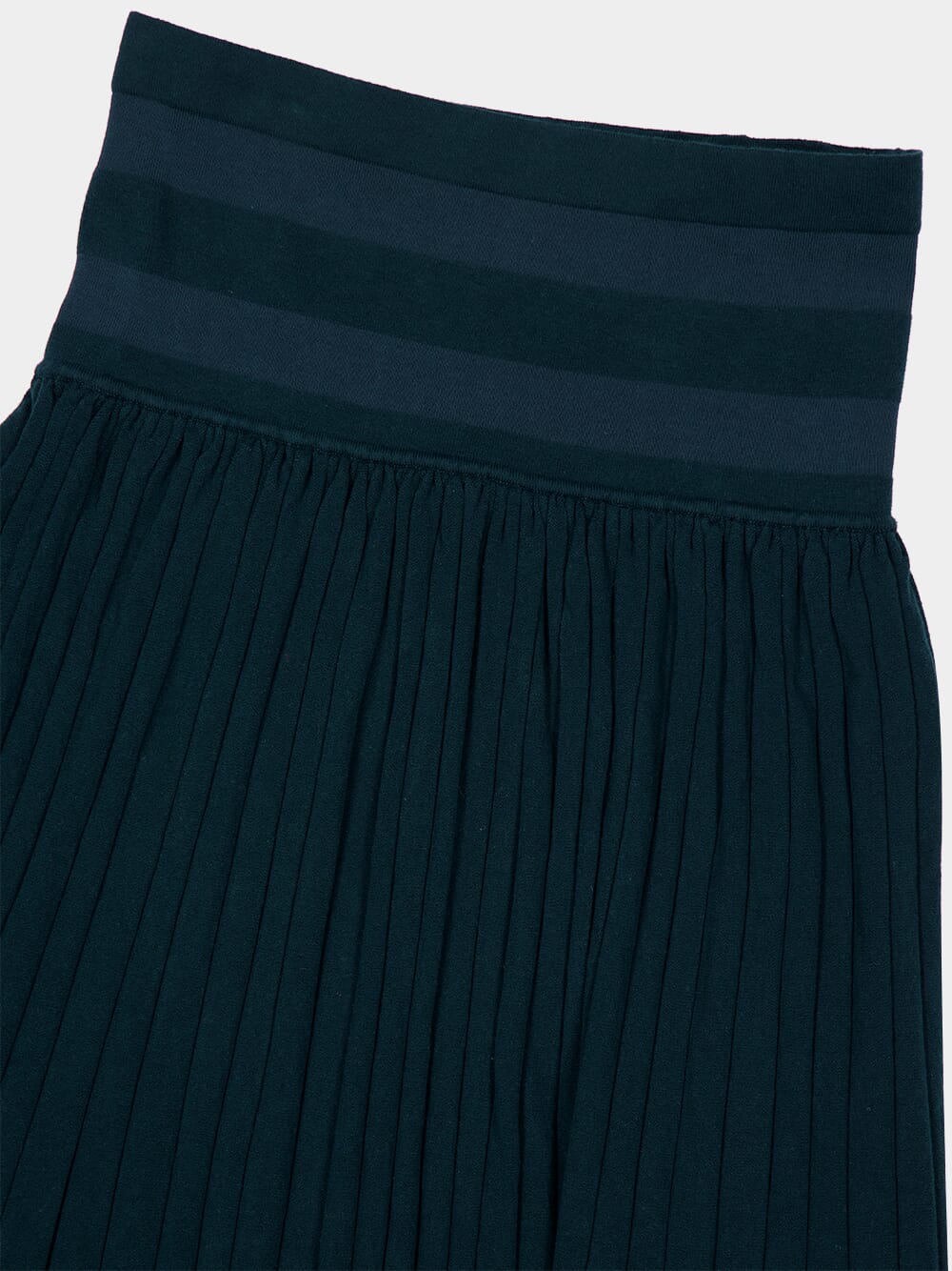 Teal Rebellion Gathered Midi Skirt - Image 3