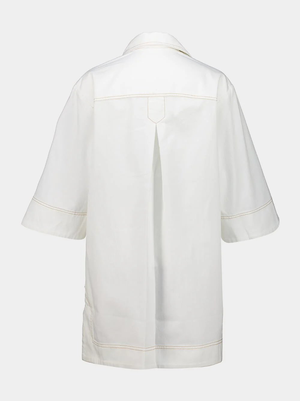 Vintage Cream Roselight Denim Dress - Image 2