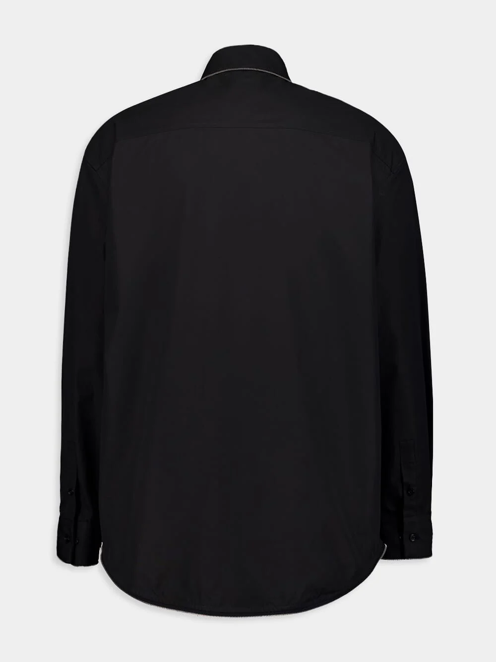 Zip-Edge Cotton Shirt - Image 3